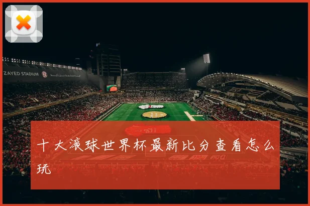 十大滚球世界杯最新比分查看怎么玩